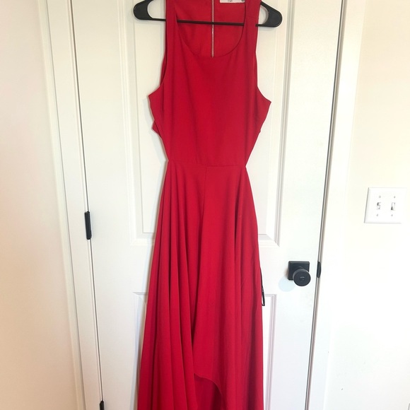 Ali & Jay Bohemian Rhapsody Maxi Dress with Side Cutout XL NWOT - Picture 3 of 5